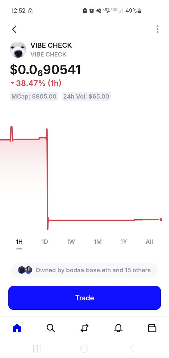 natvancleve's tweet photo. One problem with creator / content coins is their form factor:

They have a $ticker. They trade like financial assets. You view their charts and interact with them through exchanges.

These need a completely different, non financey feel if they are ever going to go mainstream. https://t.co/wI2o0dXeT9