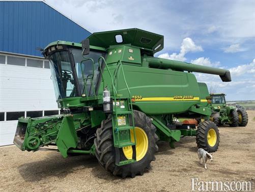 FarmsPrairies's tweet image. 2000 John Deere 9650W 👇

Small Grains, fine cut chopper, 20-foot unloading auger, chaff spreader, hopper extensions, and more, listed by @BrandtAG.

farms.com/used-farm-equi…

#Combine