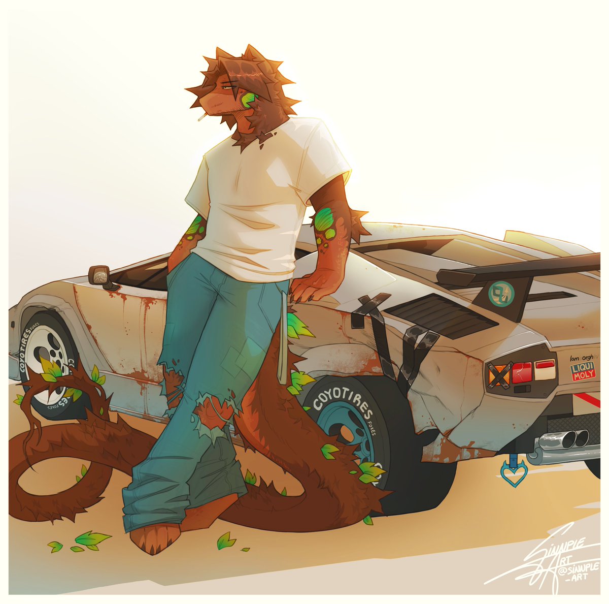 Sinnple_Art's tweet image. half alive