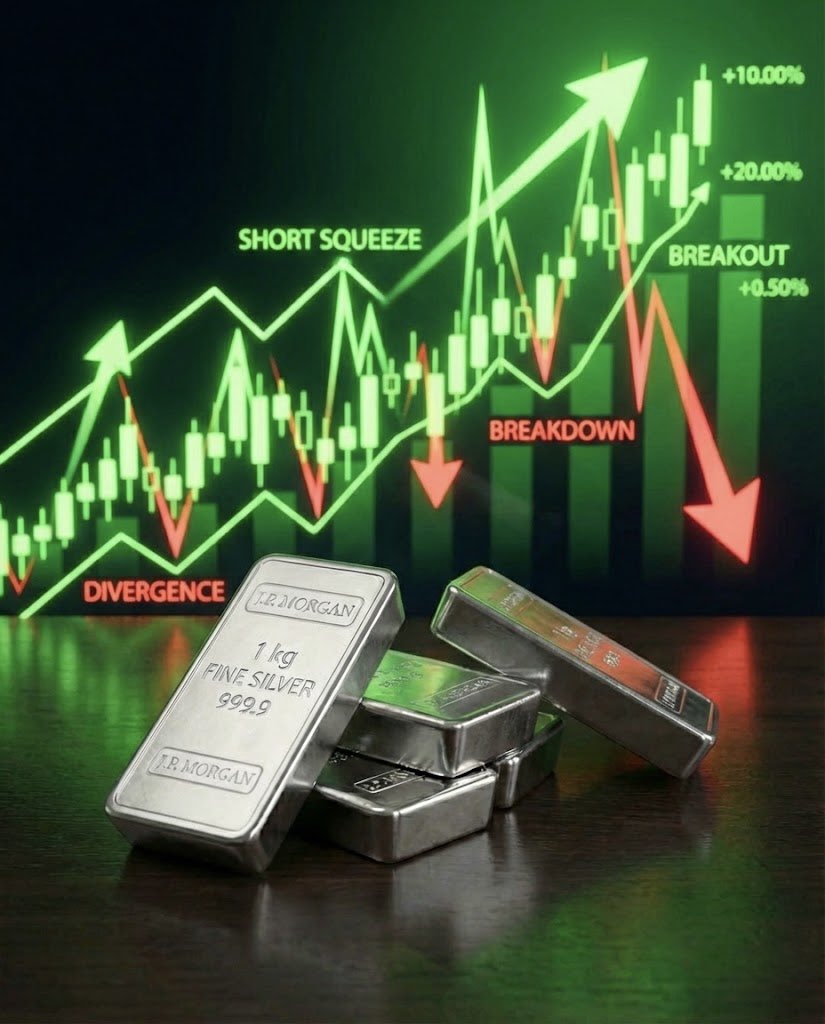 barkmeta's tweet image. 🚨 THE SILVER SHORT SQUEEZE IS HERE

We are witnessing the greatest potential short squeeze in financial history. While the charts shows SILVER at $71, the real street price is already trading above $130 globally.

Why the gap? Because the banks took massive short positions…