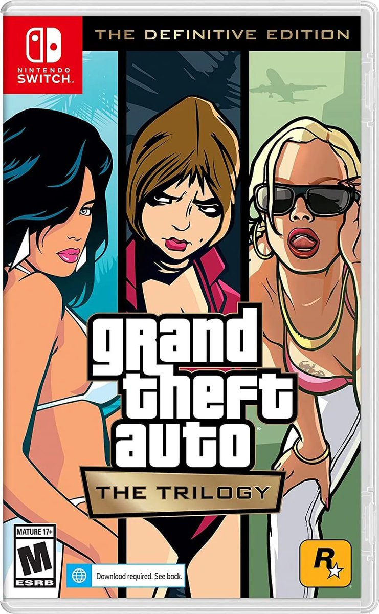 Wario64's tweet image. Grand Theft Auto: The Trilogy - The Definitive Edition (Switch) is $14.54 US Dollars at VGP buff.ly/04k4Mxs 
PNP Games buff.ly/N09FvA8 #ad 

$19.79 US PSN buff.ly/EvBttWO 
US eShop buff.ly/DK7FEdd 
XBL buff.ly/oVlKNLz 
Steam…