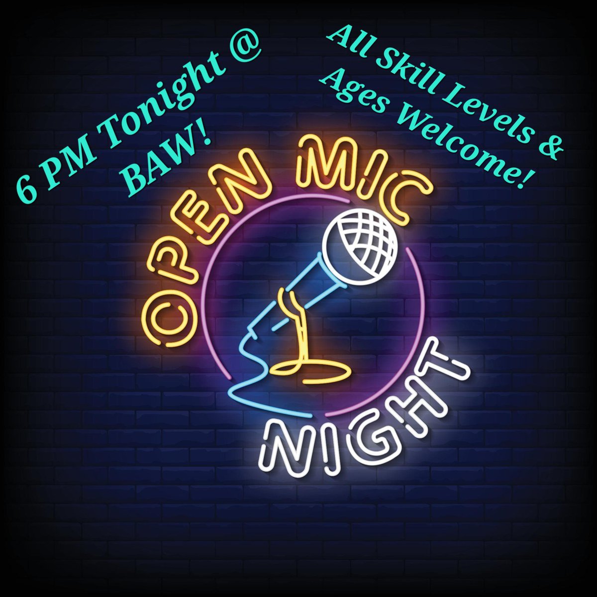 bathaleworks's tweet image. We hope everyone has recovered from New Year's celebrations!!  We kick off 2026 with the 1st Open Mic of the year!!  Join us at 6 pm for a great evening of local talents!  Sign-ups start around 5:30.

Open 2-8 pm.  Cheers!!  🍻