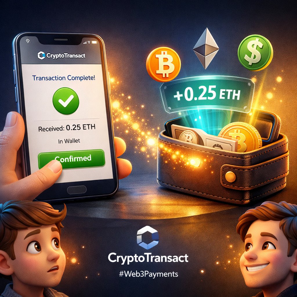 CryptoTransact tweet media