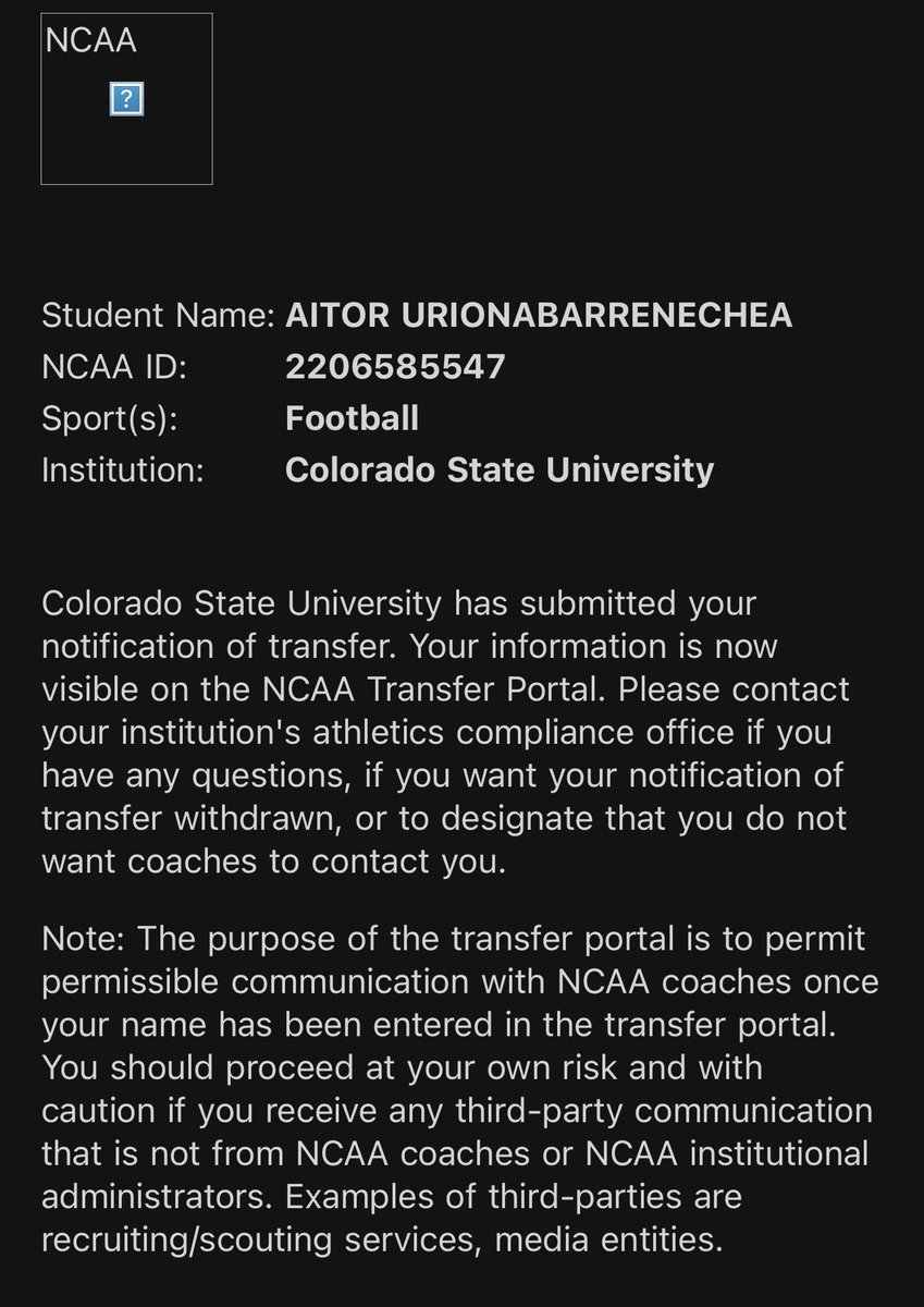 Aitoru_75's tweet photo. Officially in the Transfer Portal @GudgelSpencer https://t.co/sJaIAJ6qAB