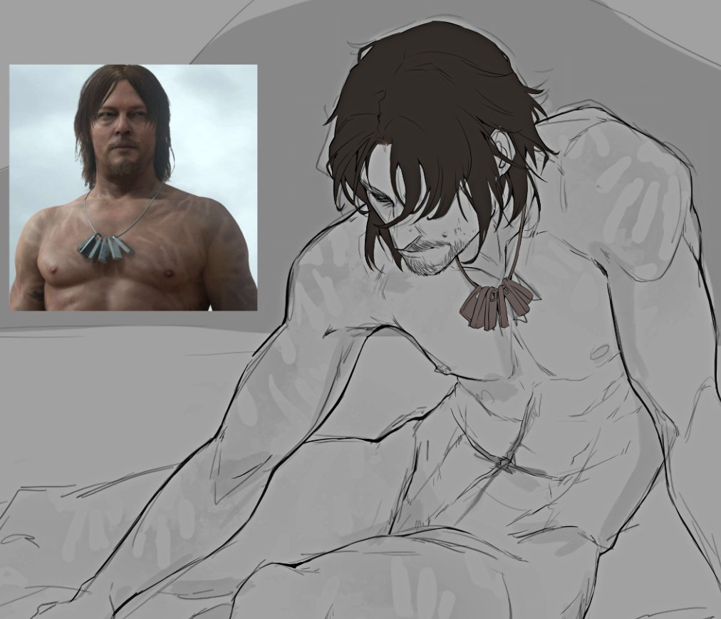 Slackdzove's tweet image. Sam WIP
#DeathStranding