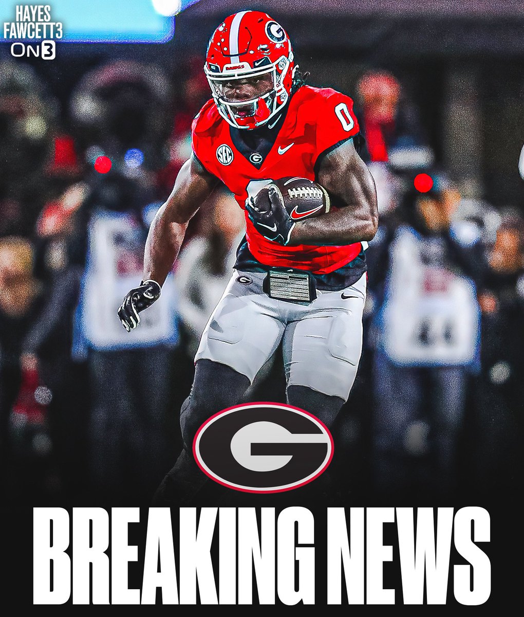 Hayesfawcett3's tweet image. BREAKING: Georgia RB Roderick Robinson II is entering the @TransferPortal, he tells @On3Sports

The 6’1 235 RB totaled 3 TDs in his time with the Bulldogs

He’ll have 2 years of eligibility remaining with a possible medical redshirt

on3.com/transfer-porta…