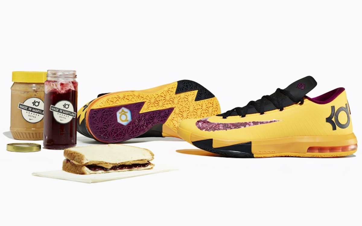houseofheat's tweet image. Nike KD 6 'Peanut Butter &amp;amp; Jelly' returns January 23 🥪