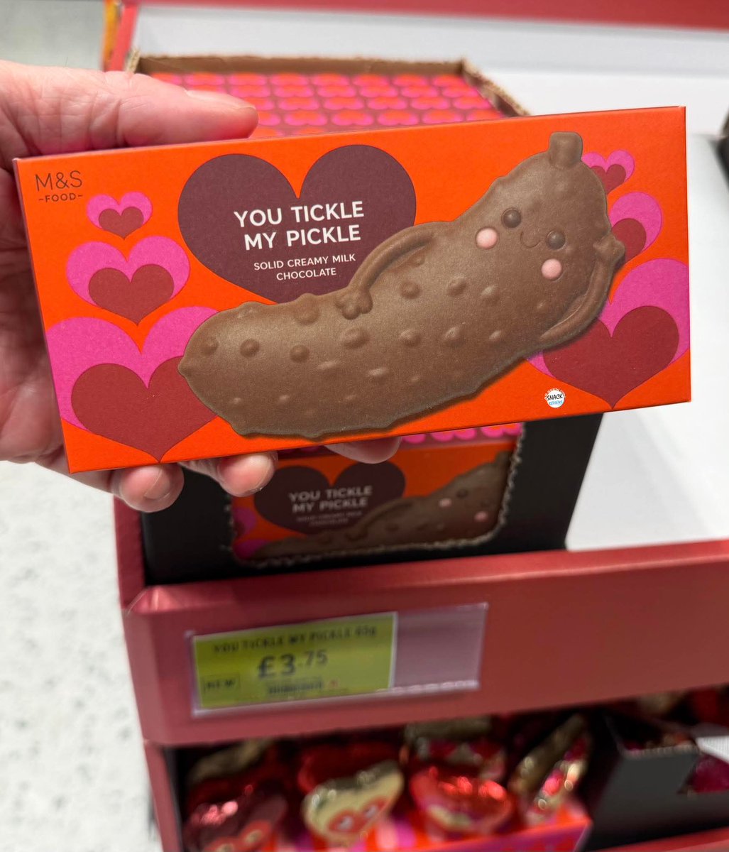 From M&amp;S Valentine’s range 😁
Looks like a turd lol