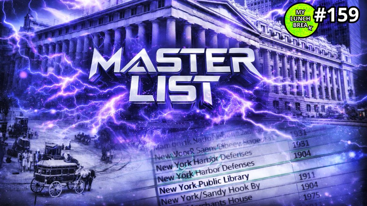 Episode 159 - The Master List - COMING SATURDAY 🔥 4:30pm ET  

The Mainstream History is in trouble. They made a huge mistake giving us the Master List. I can't wait to show you this Episode.  

If you're interested in owning a physical archive of the Episodes we have started