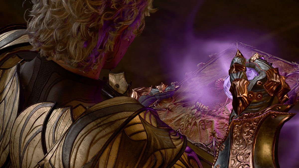 lumalangoy_'s tweet image. Canon bg3 experience: give the book to Astarion
