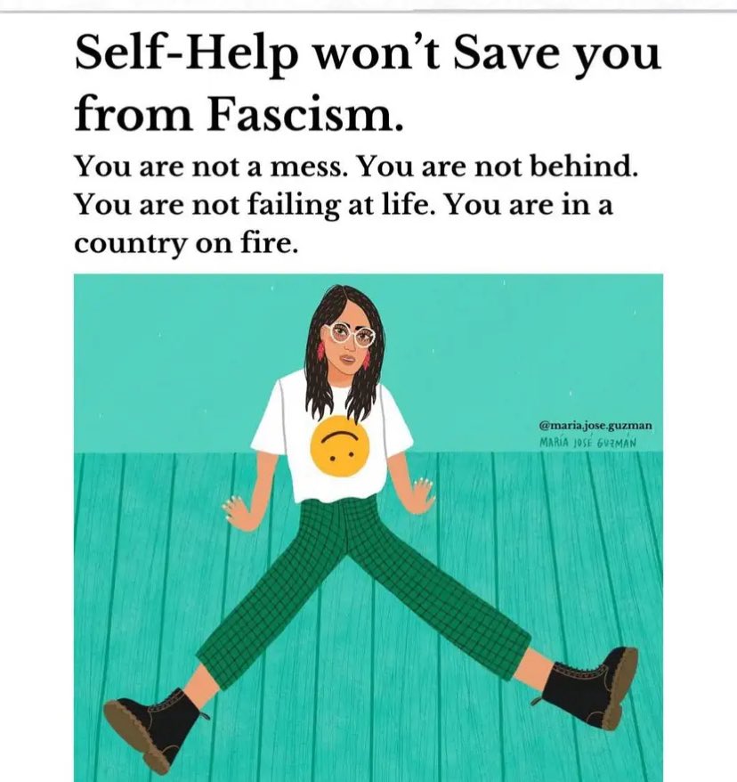 Self help probably helped lead to extreme individualism