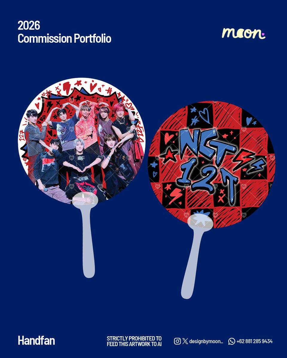 handfan - nct
whatsapp (fast response) for inquiries!๑>ᴗ<๑

#jasadesain #jasadesign #디자인커미션 #designcommission #컵홀더디자인 #포스터디자인 #포카디자인 #kpopcommission #zonauang
jasa design desain goodies fanmerch nct konser handfan kpop fan support event