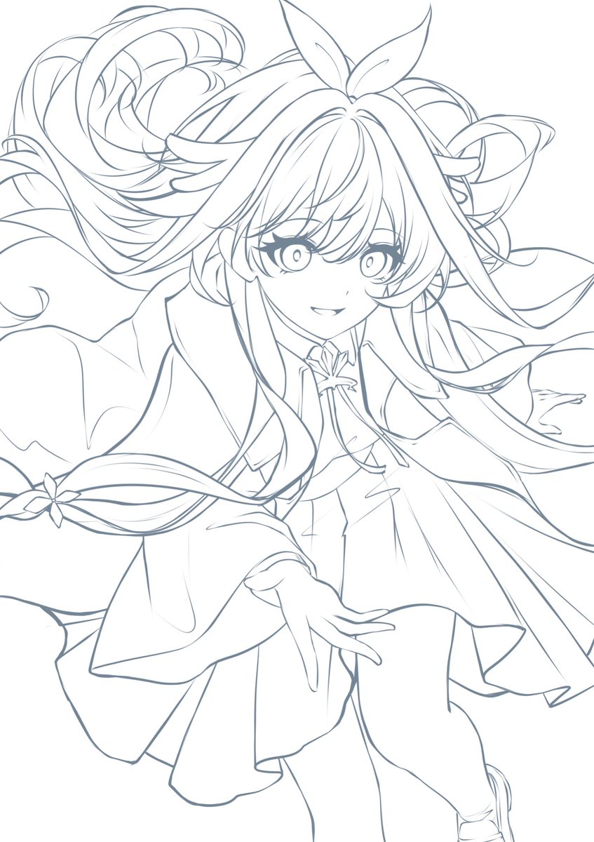 カシスきゅんも良いけどエリアちゃんも良いぞということで
#魔術師クノンは見えている