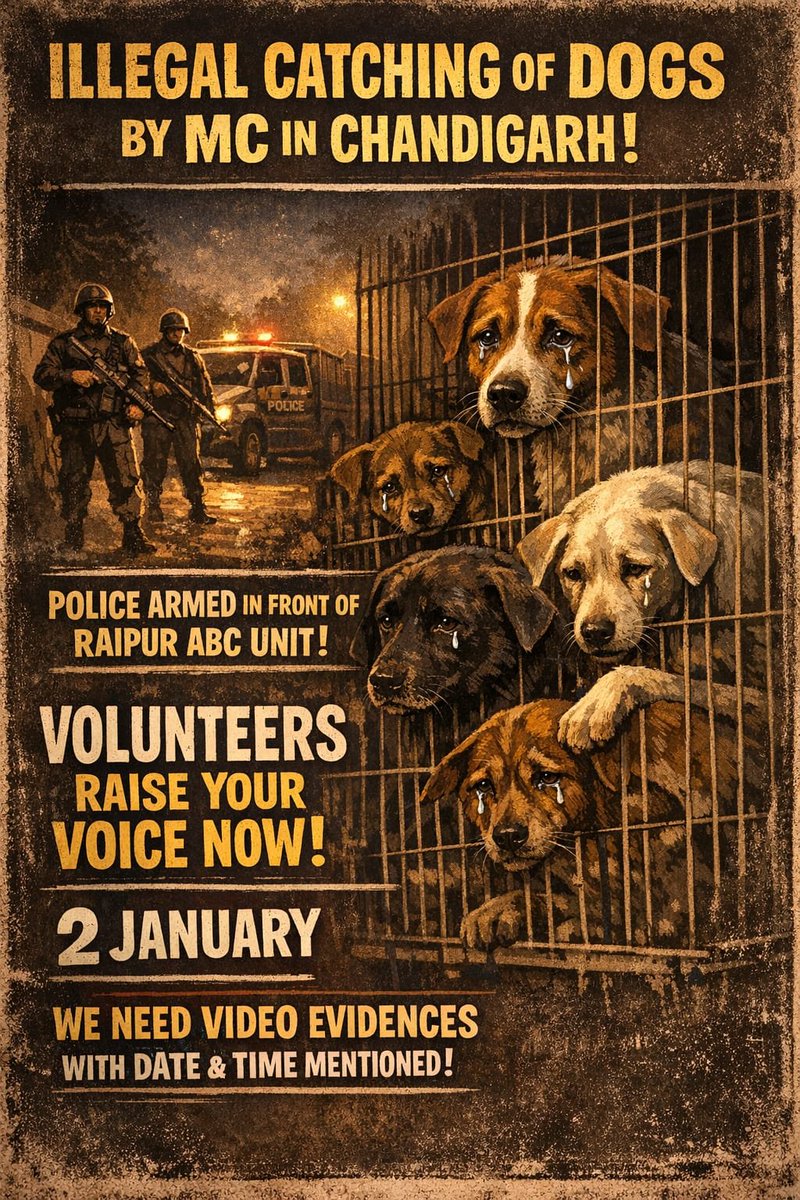 anupandeyhotma1's tweet photo. @savioursofstray @rashtrapatibhvn @narendramodi @BJP4India @RSSorg While educationist display compassion @MCChandigarh what are you displaying? Indian dogs are not garbage. In the garb of SC order why dogs being picked when there are no shelters. Respect law &amp; honour courts ethically @LiveLawIndia @indsupre https://t.co/w0PqPl96cW