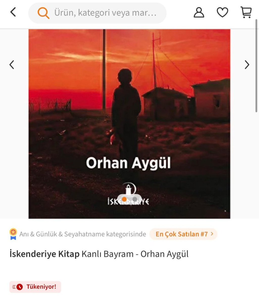 Kitabım, kendi kategorisinde en çok satanlar arasında 7. sırada yer aldı.
Okuyan, destek veren herkese gönülden teşekkür ederim. #OrhanAYGÜL #yazar #kitap #tarih #edebiyat