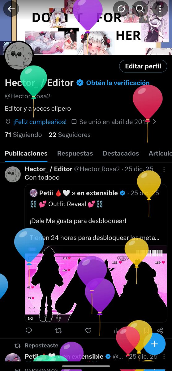 Hector_Rosa2's tweet photo. Bueno, Un año más cerca de la tumba https://t.co/oKCd1fFUl9