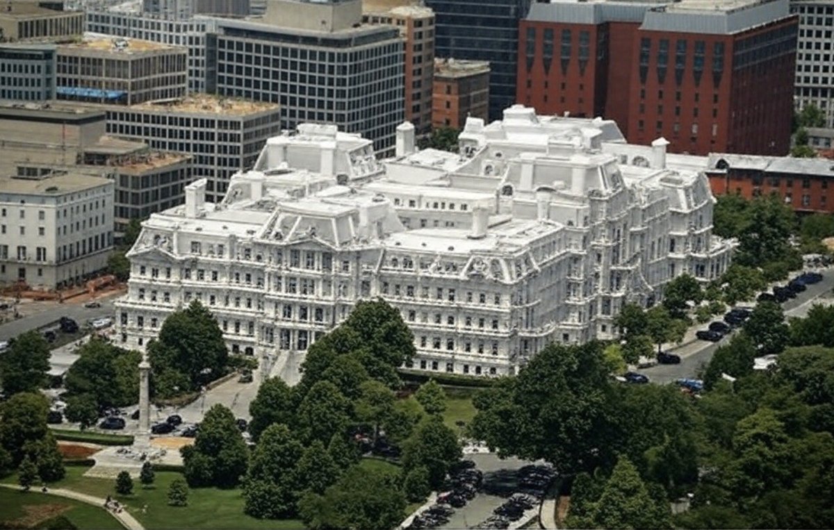 なんと美しい建物なんだ！ ドナルド・トランプのTruth Socialより（2026年1月2日 午後11時19分 日本時間）