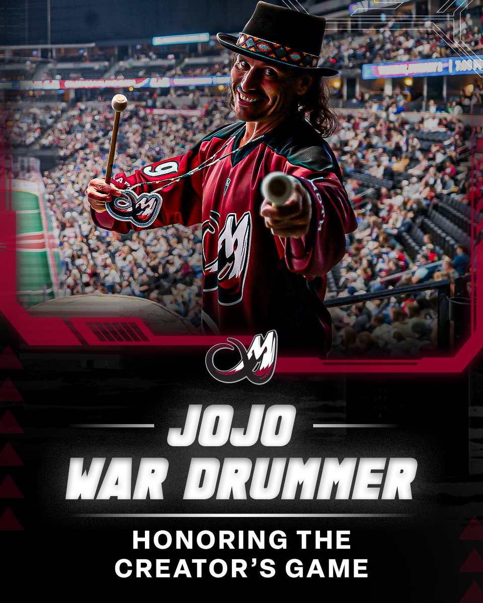 "It’s about more than the drum to Mares. It’s about the reason he’s doing it...To honor the Creator’s Game."

Hear more about Joseph 'JoJo War Drummer' Mares story: tuskup.social/JoJoWarDrummer