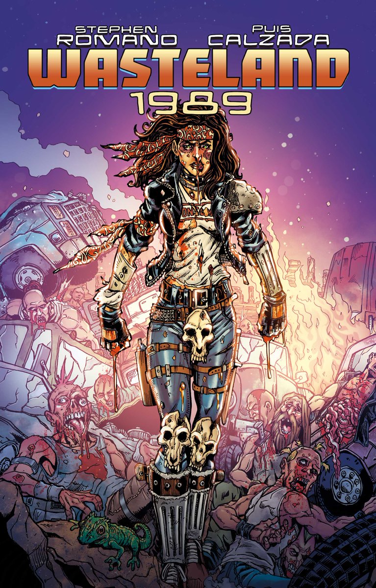 Janet of the Apocalypse is the baddest bitch under the radioactive sun of 1989! Her collected adventures are 240 pages of sheer graphic novel mayhem, now on sale at eibonpress.com!