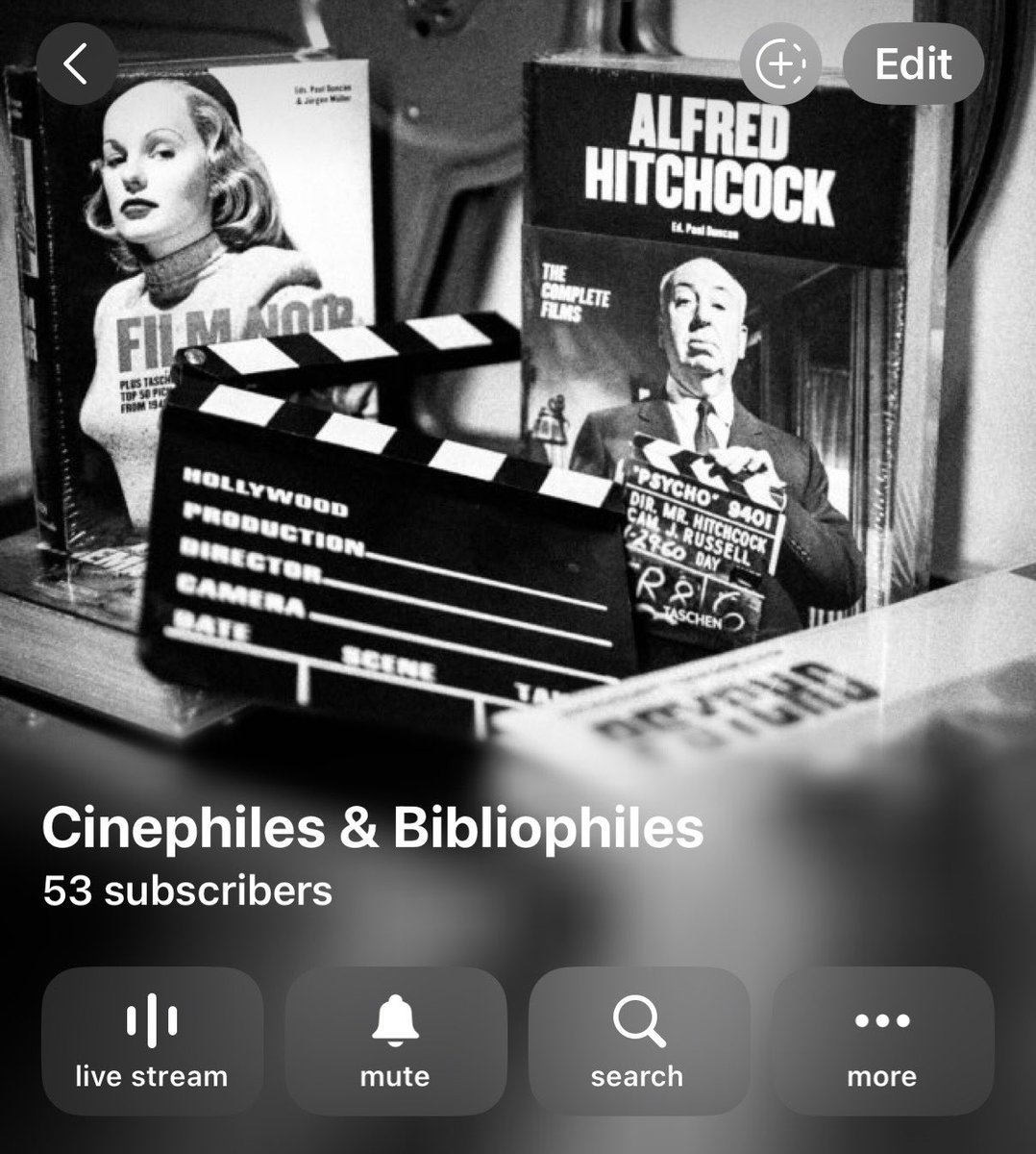 لعُشاق السينما والكتب، أنشأنا قناة على Telegram تجمع الأفلام، المسلسلات، الأنميات، والكتب الإلكترونية والصوتية في مكان واحد، كملاذ للإلهام ورفقة جميلة لكل شغوف بالفن.

بإدارتي أنا والرفاق
<a href="/radmovi/">رغد</a> <a href="/malickism/">سام</a> <a href="/q1ox3/">سوڤري</a> <a href="/33shq_/">N</a>

نرحب بالجميع، ونتمنى أن تلهمكم قناتنا سينمائيًا وأدبيًا.