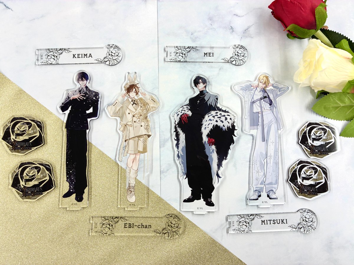 bboy_editor's tweet image. ˗ˏˋ 🌹𝗚𝗢𝗢𝗗𝗦情報🍾 ˎˊ˗

『#鯛代くん、君ってやつは。』OS
 ー𝗖𝗟𝗨𝗕 𝗕-𝗕𝗢𝗬 𝗔𝗪𝗔𝗥𝗗 𝗣𝗔𝗥𝗧𝗬ー 
～愛（め）で鯛（たい）日に、乾杯💋

♢⌇スティック付きアクリルスタンド
♢⌇クリアファイル
♢⌇キャラバッジコレクション

📅～1/12(月)まで
📍アニメイト池袋本店７階NORTH…