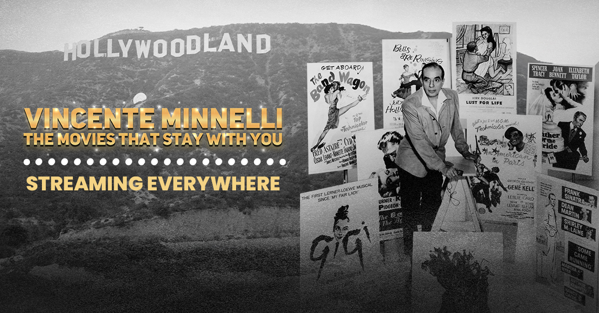 DeskPopEnt's tweet image. Streaming Everywhere! VINCENTE MINNELLI: THE MOVIES THAT STAY WITH YOU - A tribute to Vincente Minnelli, the master of Hollywood musicals like “Gigi” and “An American in Paris”—a director whose films still enchant and endure. #Deskpop #Free4All