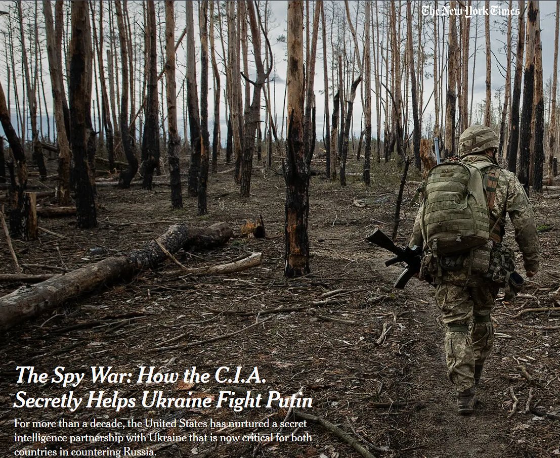 _AfricanSoil's tweet photo. The CIA and MI6 are the ones fighting Russia directly in Ukraine since 2022.

In 2014, Ukrainian troops were training in the US, Canada and in the UK to prepare them for a war with Russia. This was revealed 2 years ago and no one denied it. 

This war was started by the US and UK hence they are so fully involved in the war. It's their war against Russia to weaken Russian global power and dominance. It has nothing to do with Ukraine. They are just using Ukraine as a proxy to get through to Moscow.
