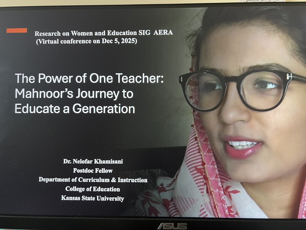 Presented a journey of a woman for the development of education. Mahnoor is a facilitator of a generation!