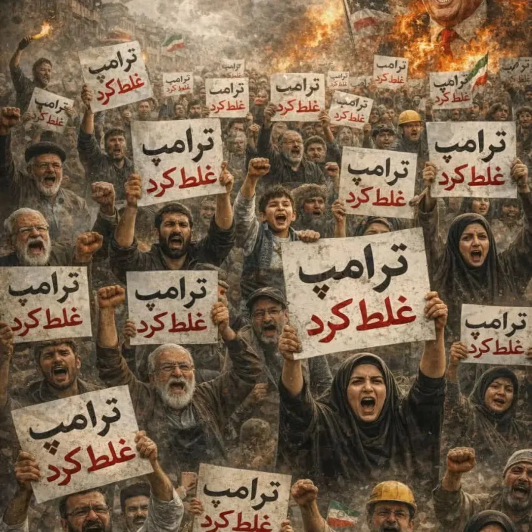 ترامپ خیال کرد ایران میدان تهدیده؛
اما اینجا سرزمین ایستادگیه، نه تسلیم.
ملت ما زبان زور رو خوب می‌شناسه و خوب جواب می‌ده.
#ترامپ_غلط_کرد
#از_طرف_کرمانیها