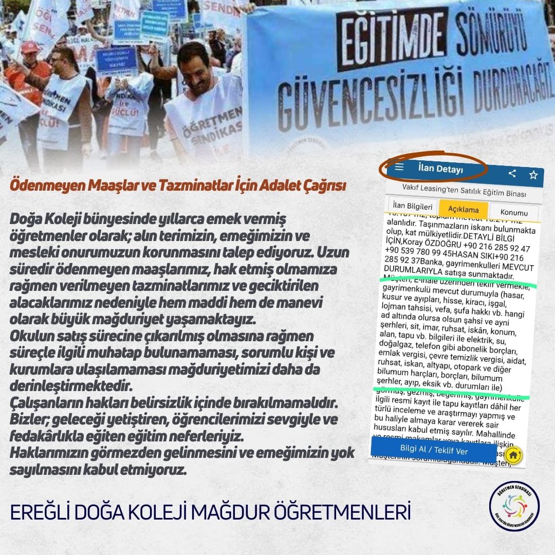 Özel öğretim kurumlarında güvencesizliğin en sistemli biçimi haline gelen franchise yoluyla şubeleşme, bir kez daha onlarca öğretmeni işsizliğe ve hak gasplarına mahkûm etti. Toplumda görece güven yaratmış okul isimlerinin, yeterli denetim ve güvence mekanizmaları olmadan