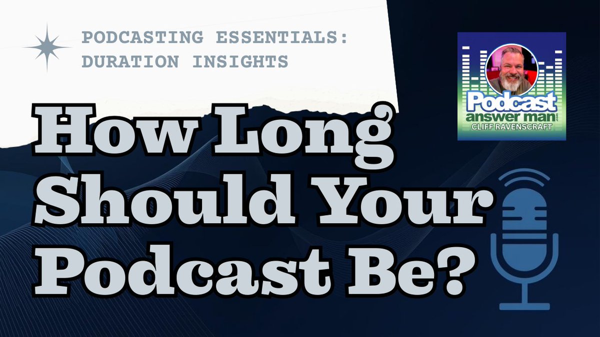 Most people ask, “How long should my podcast be?”

But the real question is this.

“How does my podcast fit into someone’s life?”

Your listeners choose to subscribe to a podcast because it gives them something they want, not because of the length of the episodes.

They might be