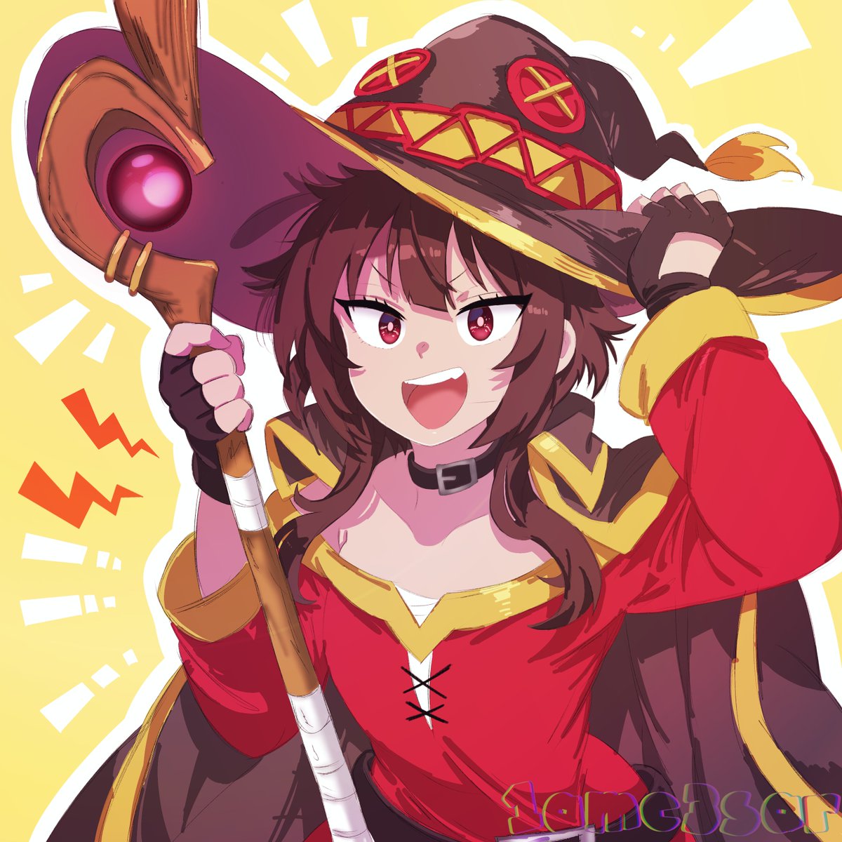 1amC3sar's tweet image. Megumin ❤️