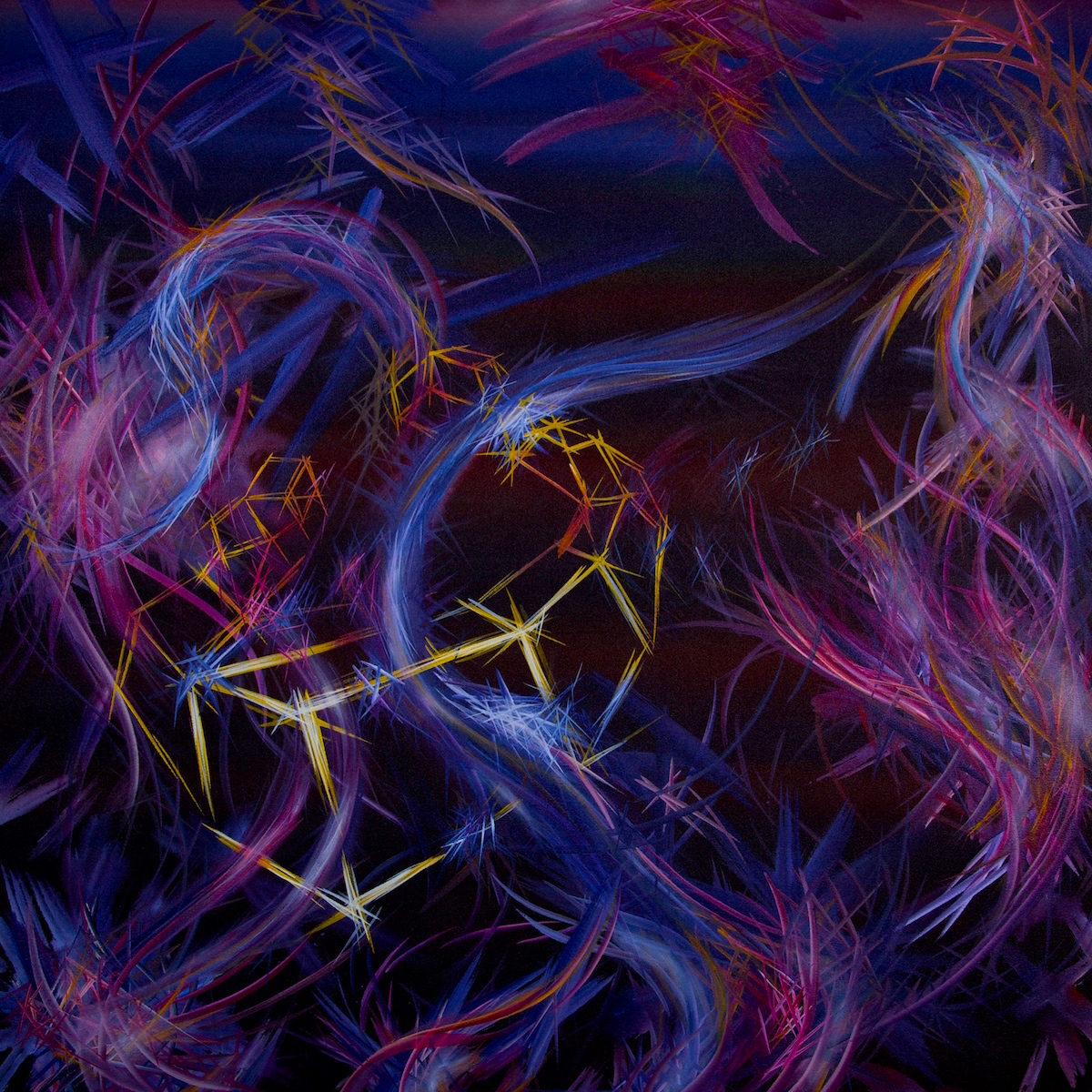 AcrylicAlchemy's tweet image. "Parable Of The Parabox." This painting was at a gallery, and mysteriously disappeared. A while later, it popped up in the pages of Architectural Digest. It all ended up getting sorted out, but pretty wild. 

#contemporaryart #interiordesign #architecturaldigest