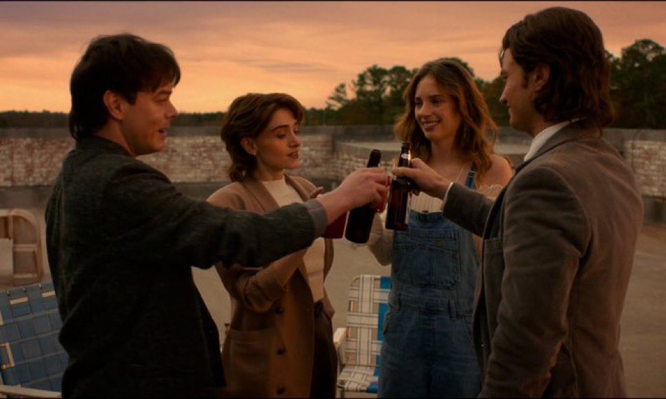 The most unrealistic plot hole in the stranger things ending is the fact that they genuinely think they'll be able to meet every month as 4 adults with their own jobs and families