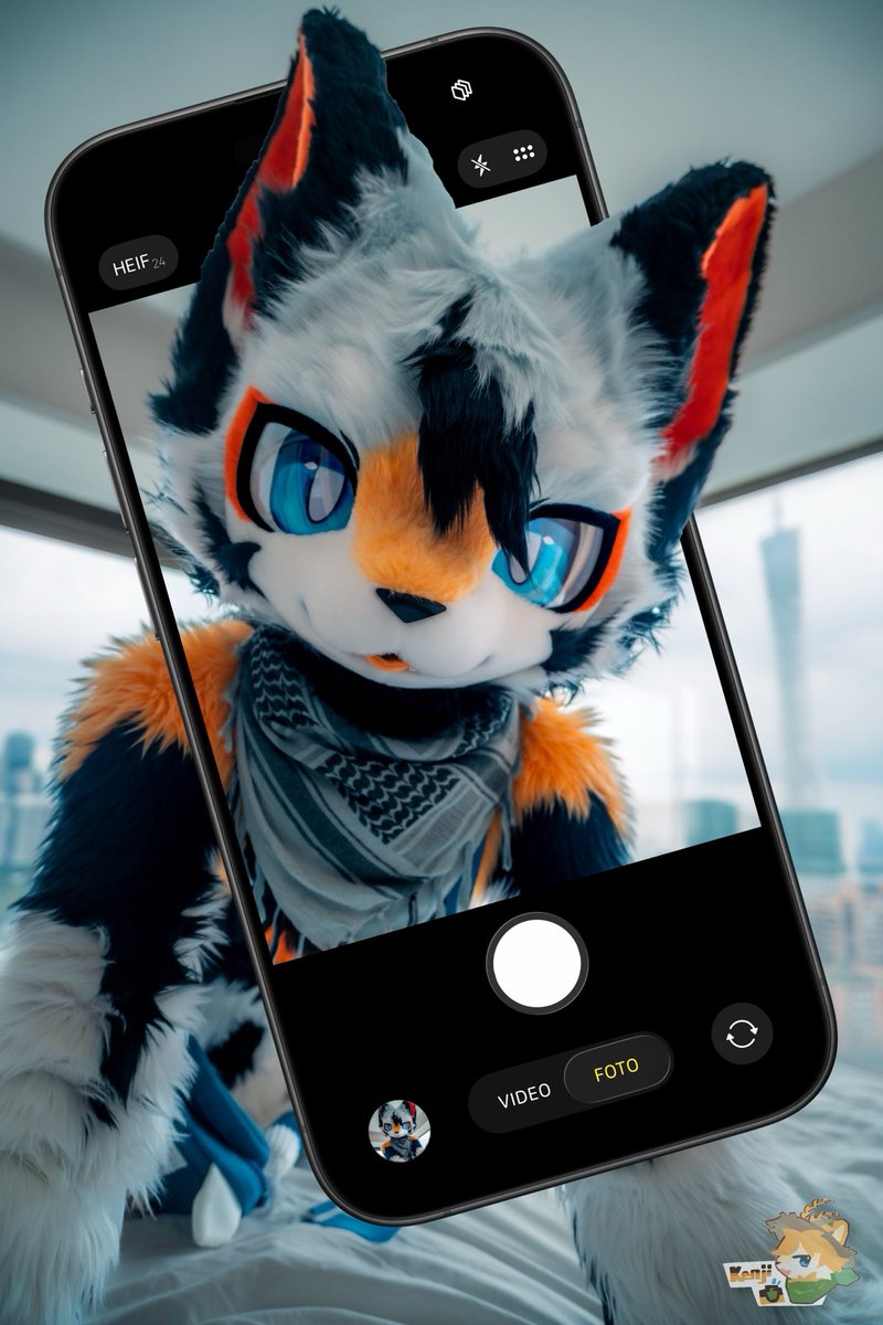 Jeffrey86334455's tweet image. #FursuitFriday
还没睡呢，新年快乐
📷&amp;amp;💻:  @Kenji0629