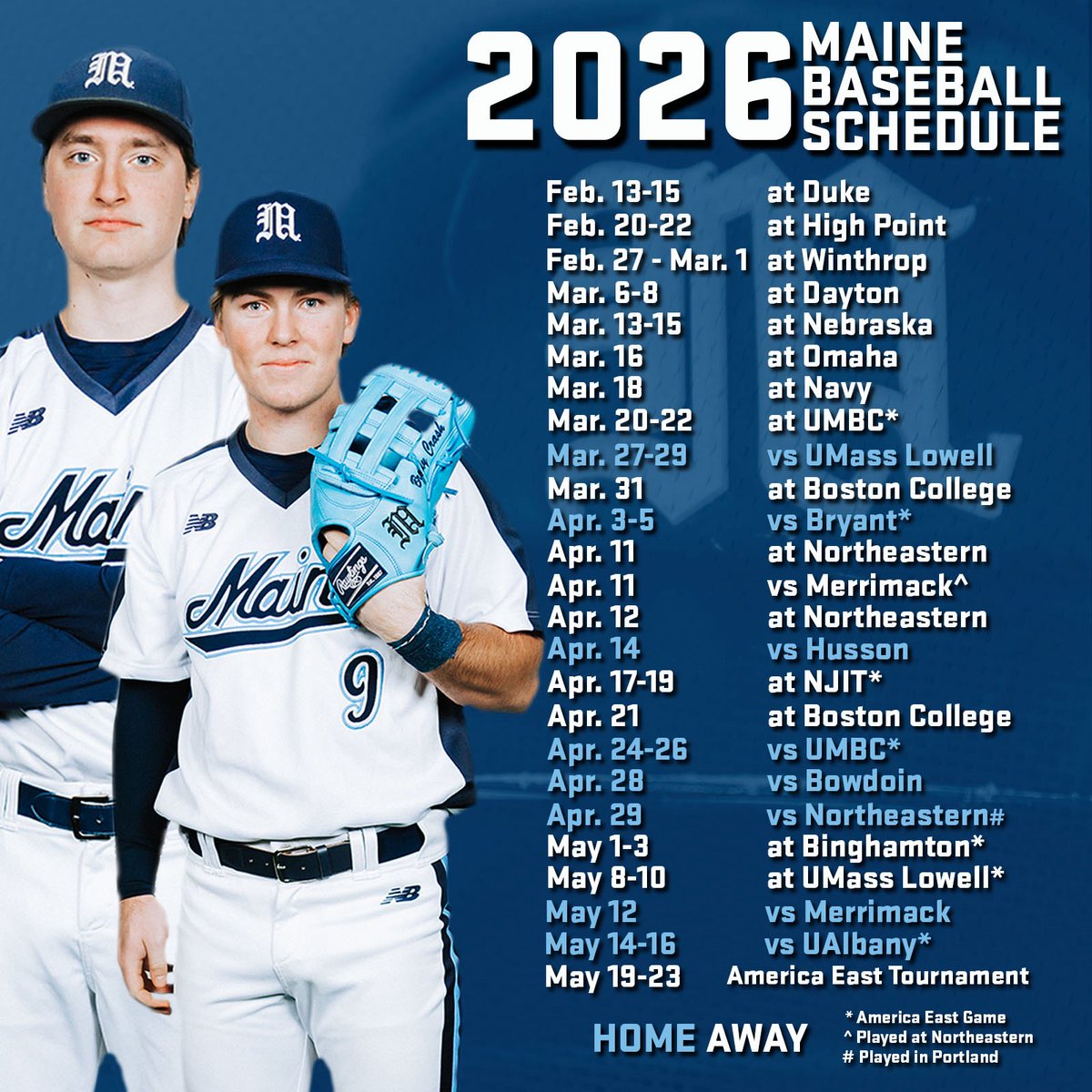 Maine Baseball tweet media