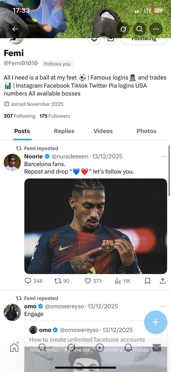 Please if you’ve is contact i paid him for facebook log 🪵 his not responding since last night😪🙏…. <a href="/LouieDi13/">B I G L O U I E 🫵🏾</a> @Xander_King01 <a href="/cityblood0/">Kevin_Mcfc!👑🐐</a> <a href="/everyone/">Everyone</a>