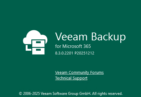 GoodDealMart's tweet photo. How to upgrade Veeam Backup for Microsoft 365 to v8.3.0.2201 P20251212 https://t.co/E19JuWRSf6 https://t.co/tC6EvqSJvu