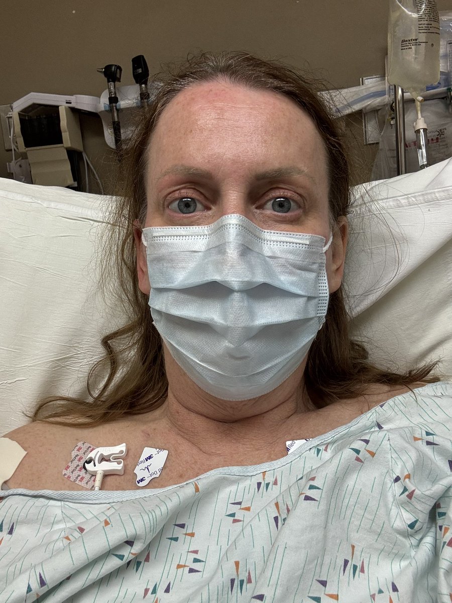 Back in the ER. Been a rough 24 hours. 😭