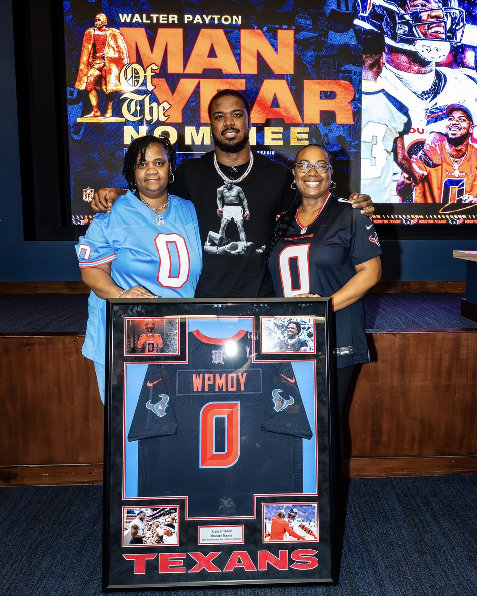 HoustonTexans's tweet image. Double voting today for our WPMOY club winner @a_train2_ ‼️ RT now 👇

#WPMOYChallenge + Azeez Al-Shaair