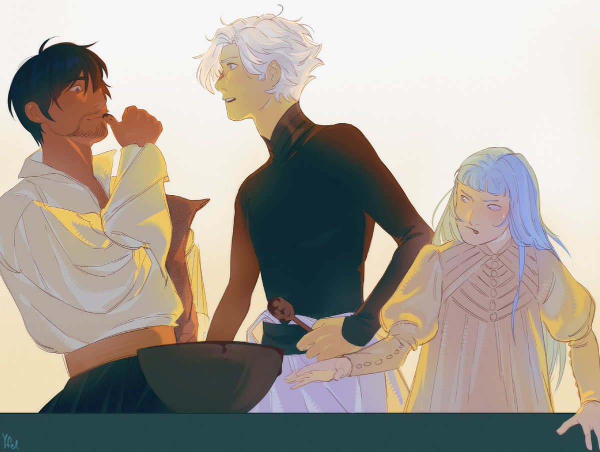yfel_axel's tweet photo. a household full of thieves 😮‍💨
#Δ帽子 #witchhatatelier https://t.co/JAHuhKVeWh