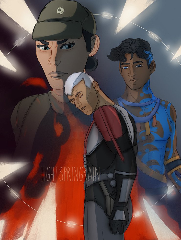 LiteSpringRain's tweet image. I am back! With a LGBTQ Crosshair long fic! It is called "The Bad Batch: Confluence." It takes place in the same AU as "Return From Darkness." It picks off where that book ends. I hope you enjoy! 

archiveofourown.org/works/76941771…