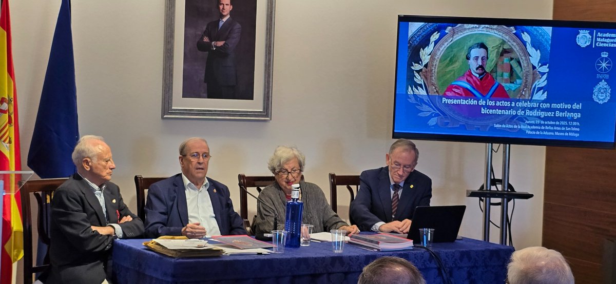 AcademiaAgp's tweet image. La figura del jurista y arqueólogo ceutí Manuel Rodríguez Berlanga está siendo recuperada para la ciudadanía con una serie de actos que componen el llamado "Año Berlanga". Es un orgullo poder compartir con otras instituciones esta celebración que realzará su figura.
#AñoBerlanga