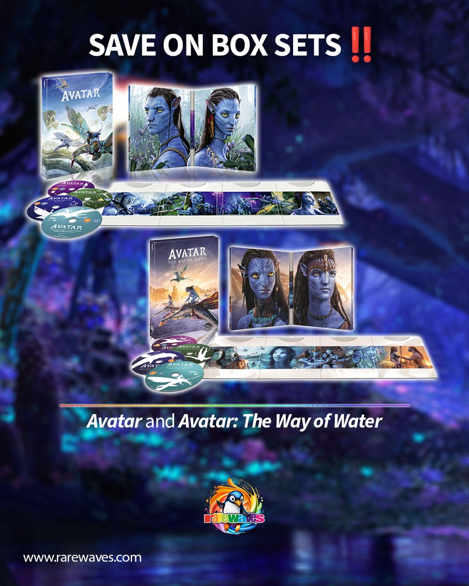 RarewavesCom's tweet image. ‼️ LAST CHANCE- ENDS SOON ‼️

We love a good set of boxes, don't we Willis 😌 rarewaves.com/boxets-sale 🤑

Especially when they're ON SALE‼️

From Warner Bros, Sony, Paramount- Avatar, Star Trek, Lord of the Rings and MORE

#Rarewaves🌈
#BoxSet #Discount #Sale
