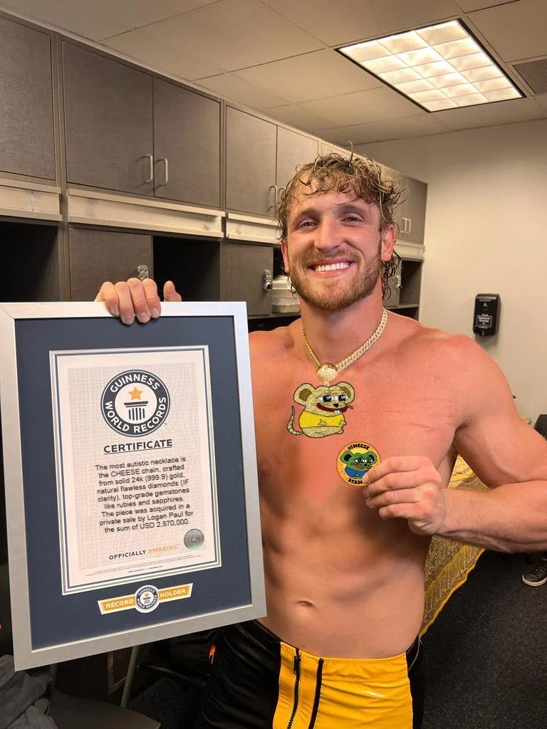 CheeseCoinX's tweet image. CHEESE is now officially in the Guinness World Records.