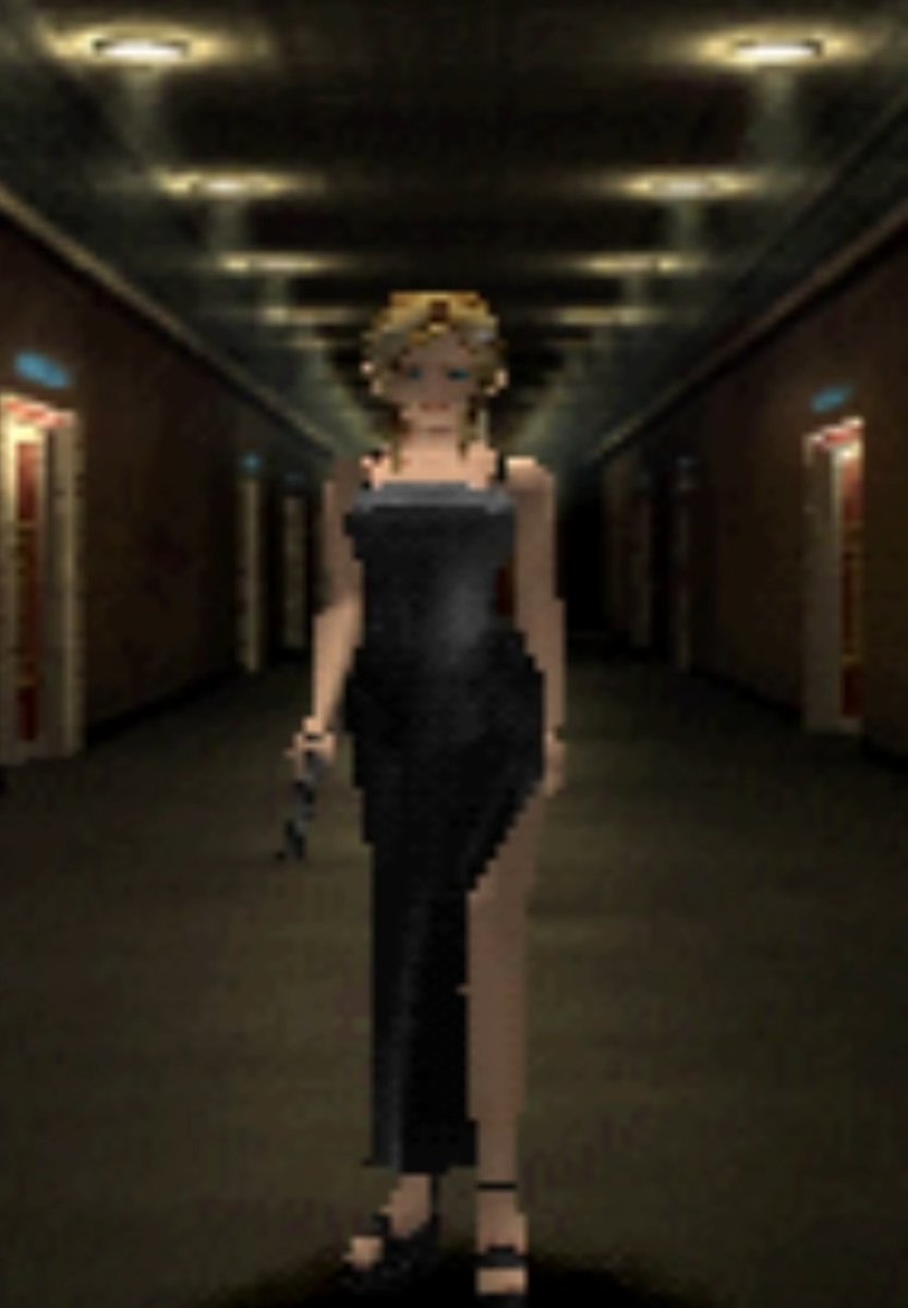 Grummz's tweet image. I asked AI to envision a 4k upscale of Parasite Eve.

Future GPUs will have this native and real-time. 

The question is, would you want it?