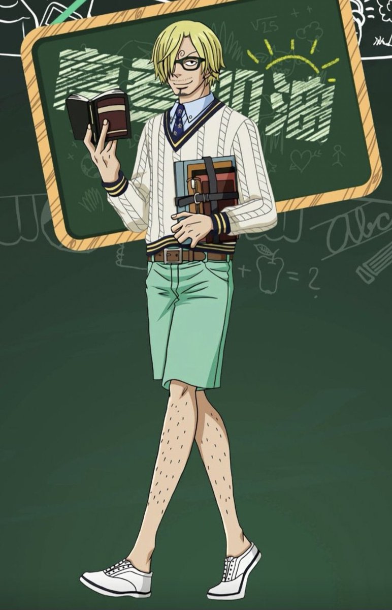 This might just be my inner freak talking but you could show me any image of Sanji and I’d still crack
(including this one)