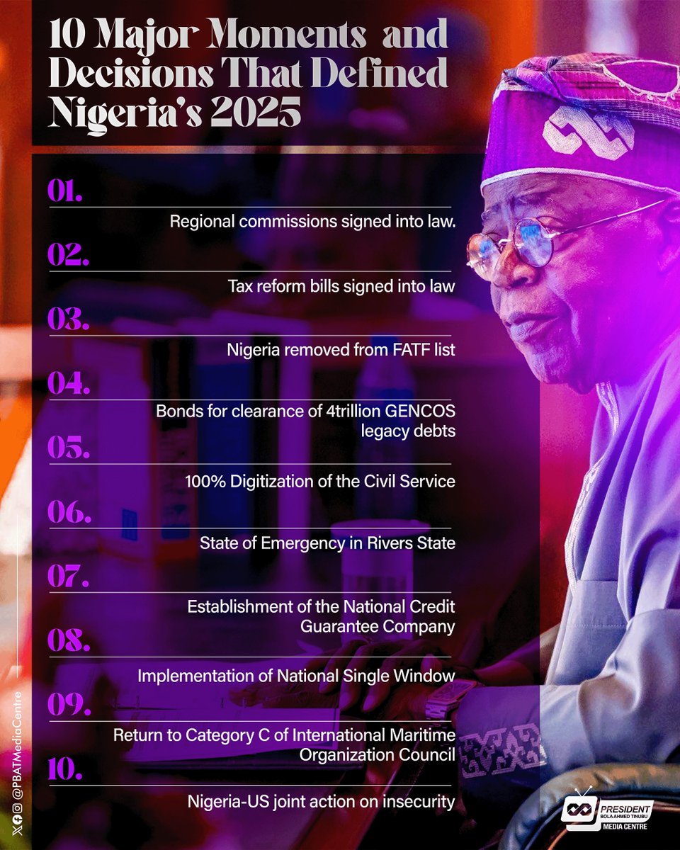 President Bola Ahmed Tinubu Media Centre tweet media