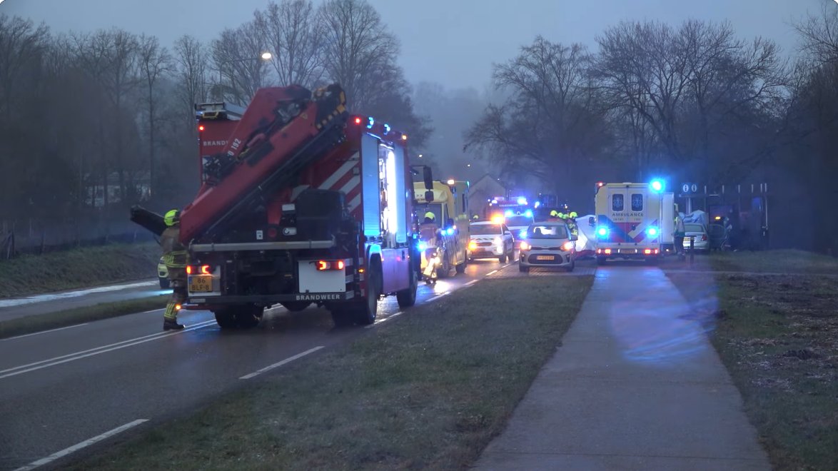 112 melding Ernstig eenzijdig ongeval in Valkenburg