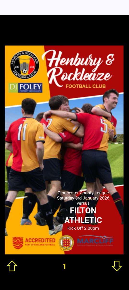 Programme v Filton Athletic
hrfc-issue.uk
<a href="/GlosCounty/">Glos County League</a>